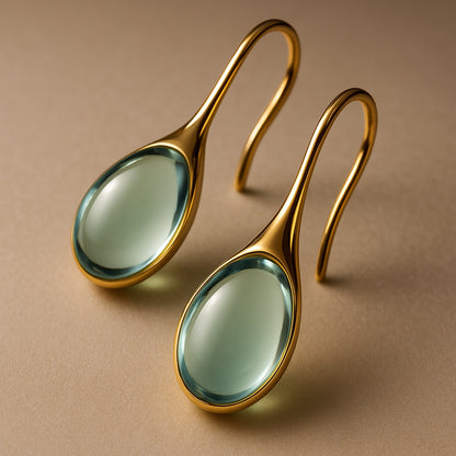 Crystal Drop Earrings in Gold and Silver | Last day 80% off!