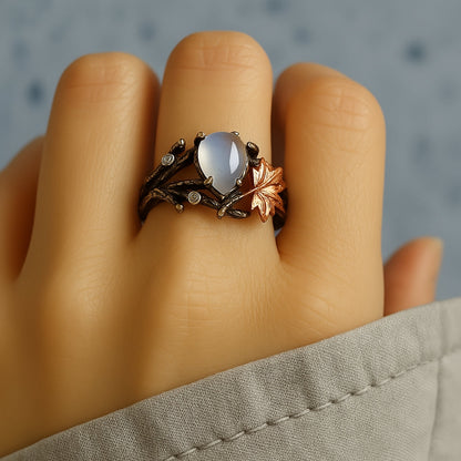 Nature Moonstone Ring | Last day 80% off!