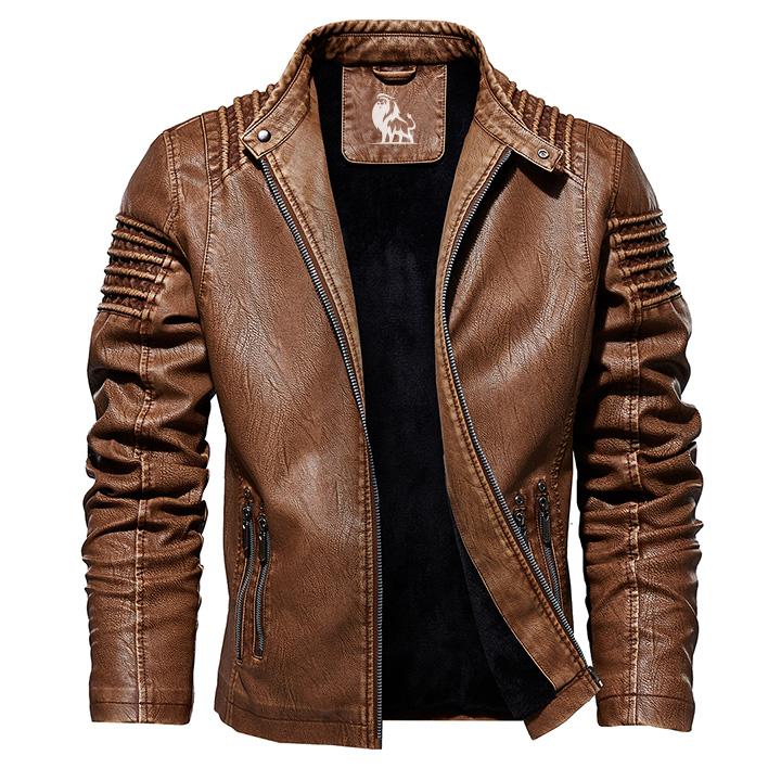 Kingdom Leather Jacket | Last day 80% off!
