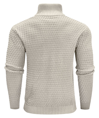 Men's Turtleneck Quarter-Zip (5 Designs) Last day 80% off!