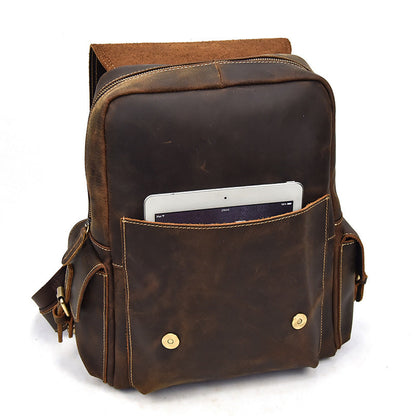 Nathan - Water-Resistant Leather Rucksack | Last day 80% off!