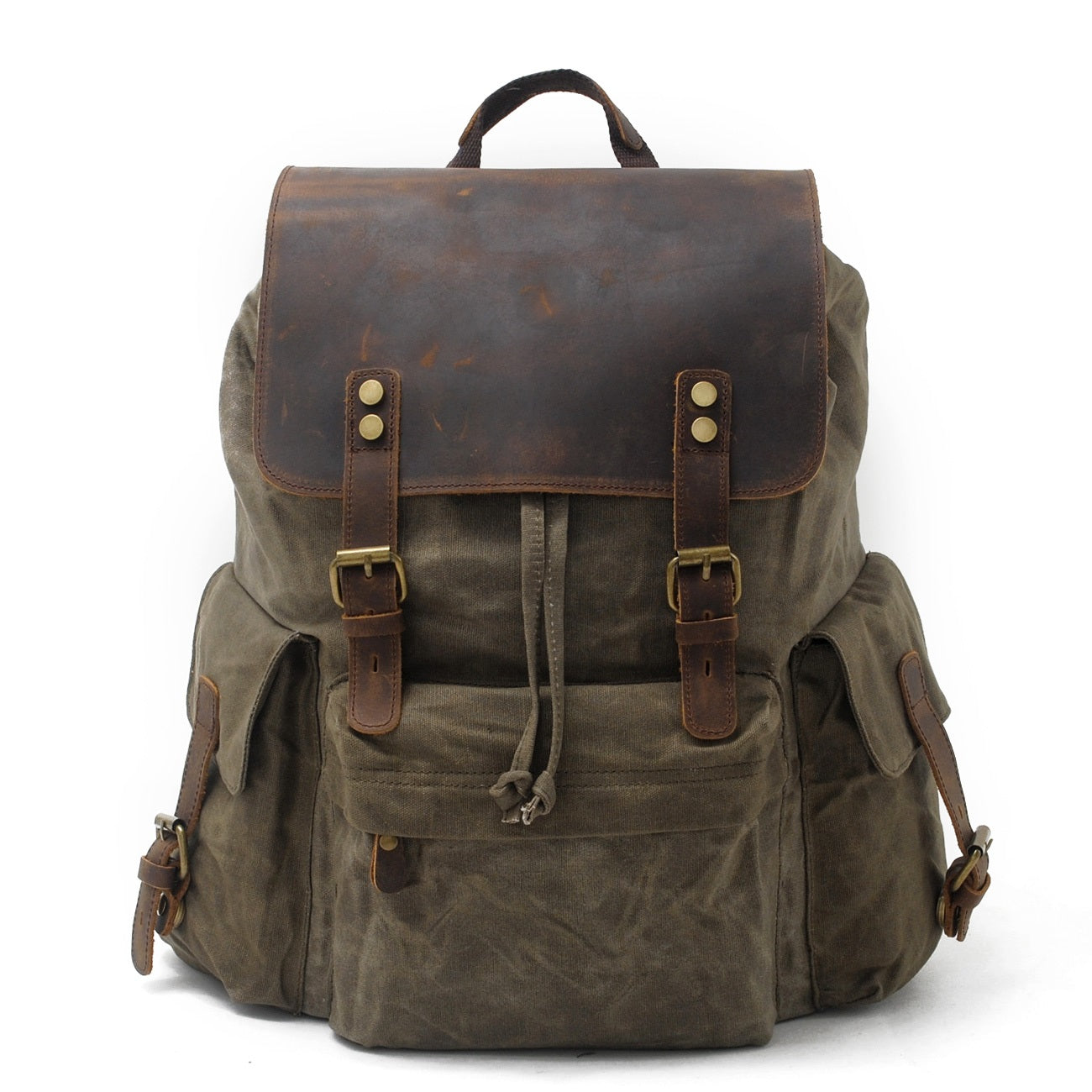 Waxed Canvas Backpack | COPENHAGEN | Last Day 80% Off!
