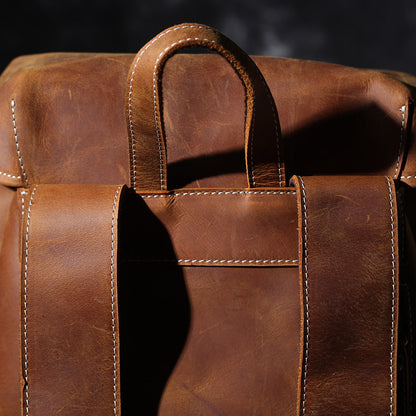 Jeffrey - Durable Classic Leather Knapsack | Last day 80% off!