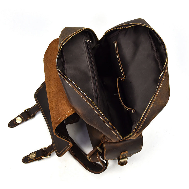 Nathan - Water-Resistant Leather Rucksack | Last day 80% off!