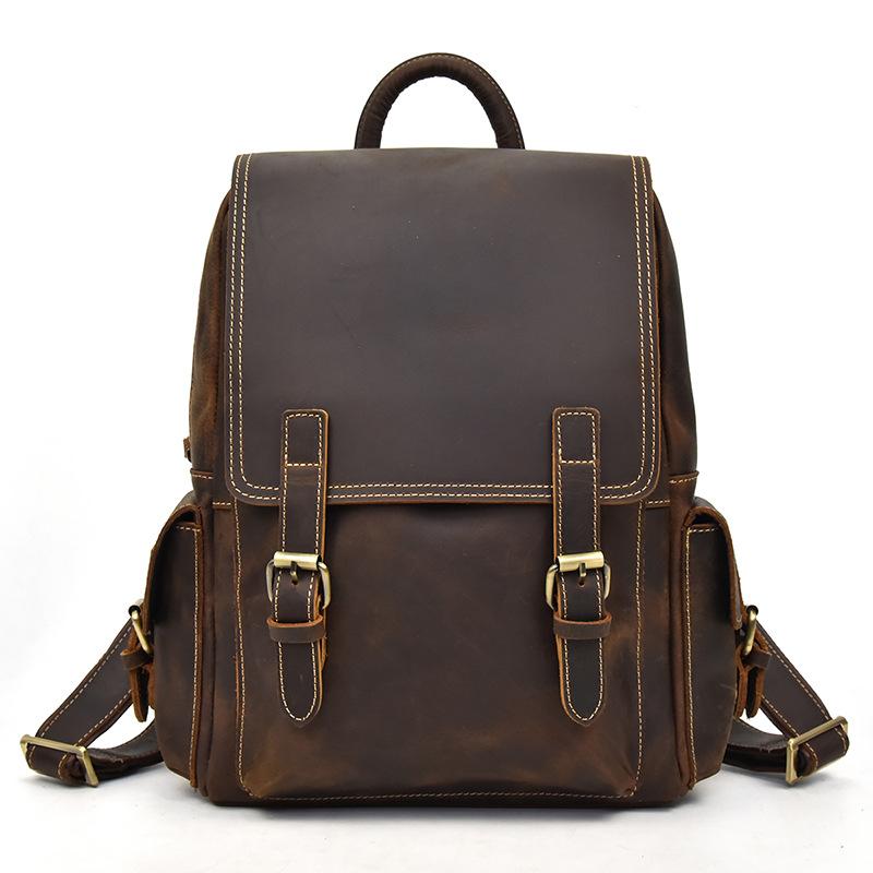 Nathan - Water-Resistant Leather Rucksack | Last day 80% off!