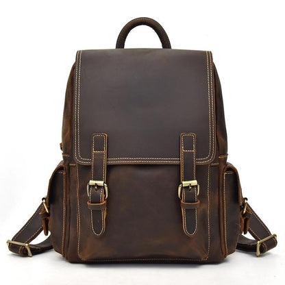 Nathan - Water-Resistant Leather Rucksack | Last day 80% off!
