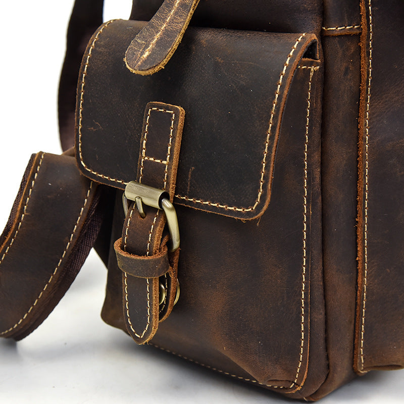 Nathan - Water-Resistant Leather Rucksack | Last day 80% off!