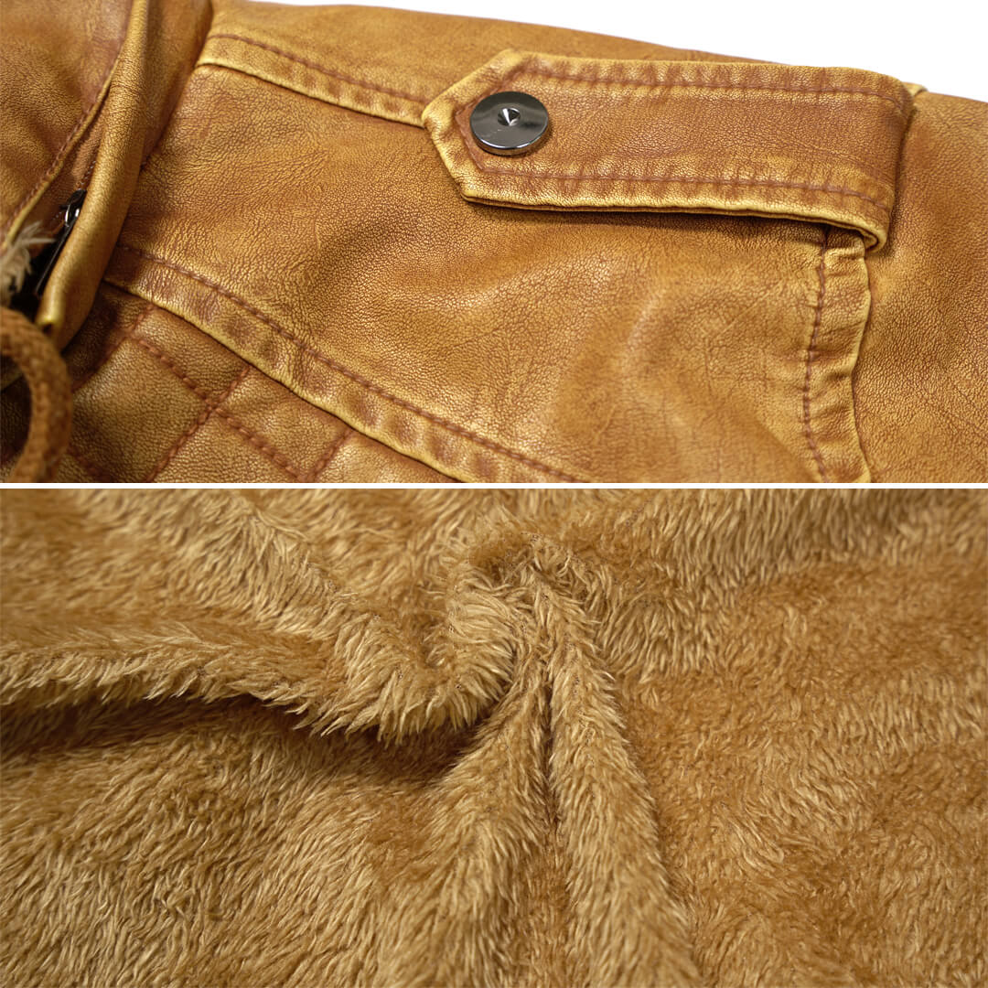 Luxury Leather Jacket Last Day 80% Off!