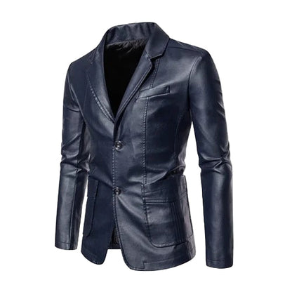 Business Casual Leather Jacket | Last Day 80% Off!