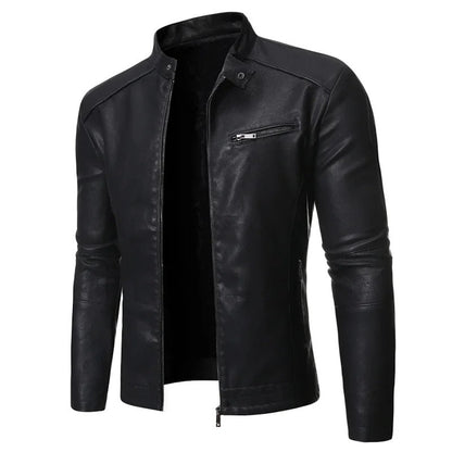 Elegant Leather Jacket | Last Day 80% Off!