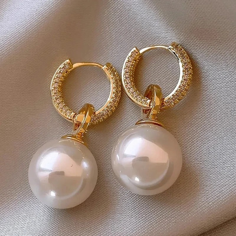 Mila Elegant Pearl Earrings | Last Day 80% Off!
