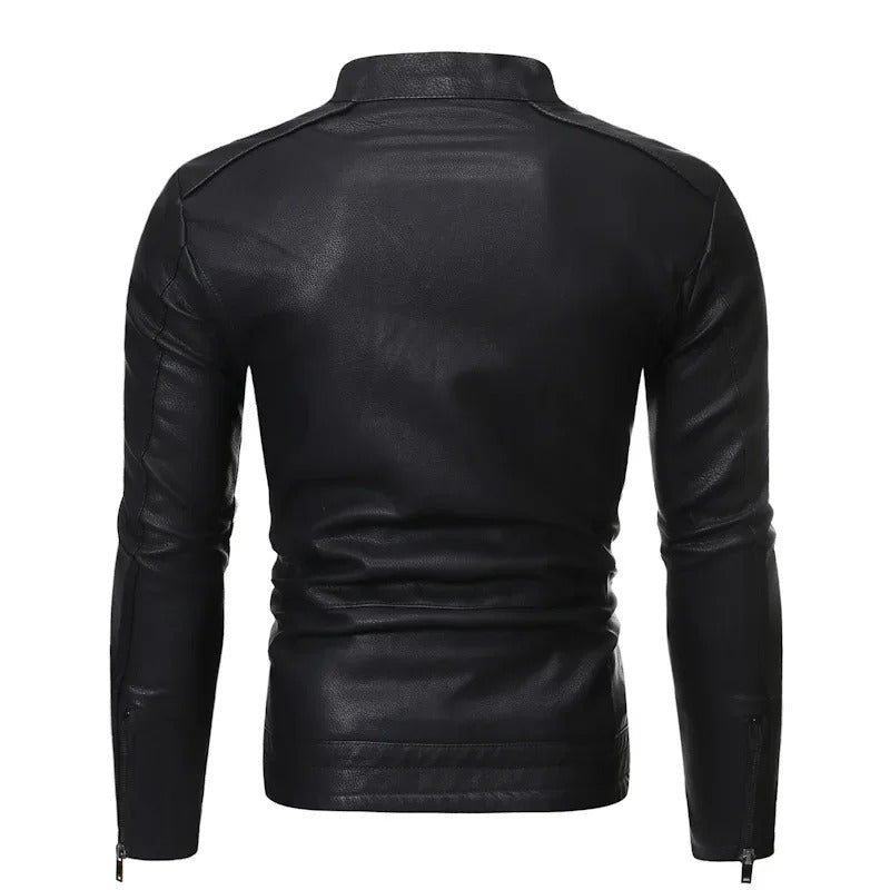 Elegant Leather Jacket | Last Day 80% Off!