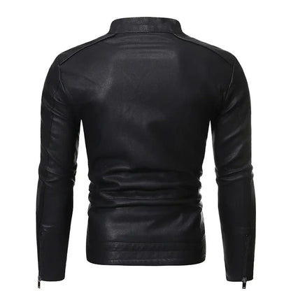 Elegant Leather Jacket | Last Day 80% Off!