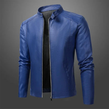 Elegant Men's Biker Leather Jacket | Last Day 80% Off!