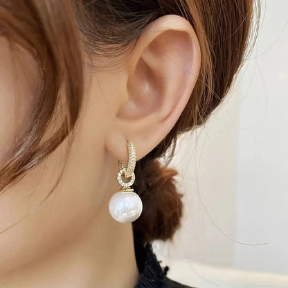 Mila Elegant Pearl Earrings | Last Day 80% Off!