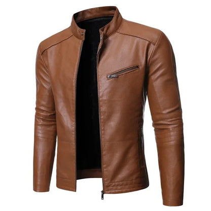 Elegant Leather Jacket | Last Day 80% Off!