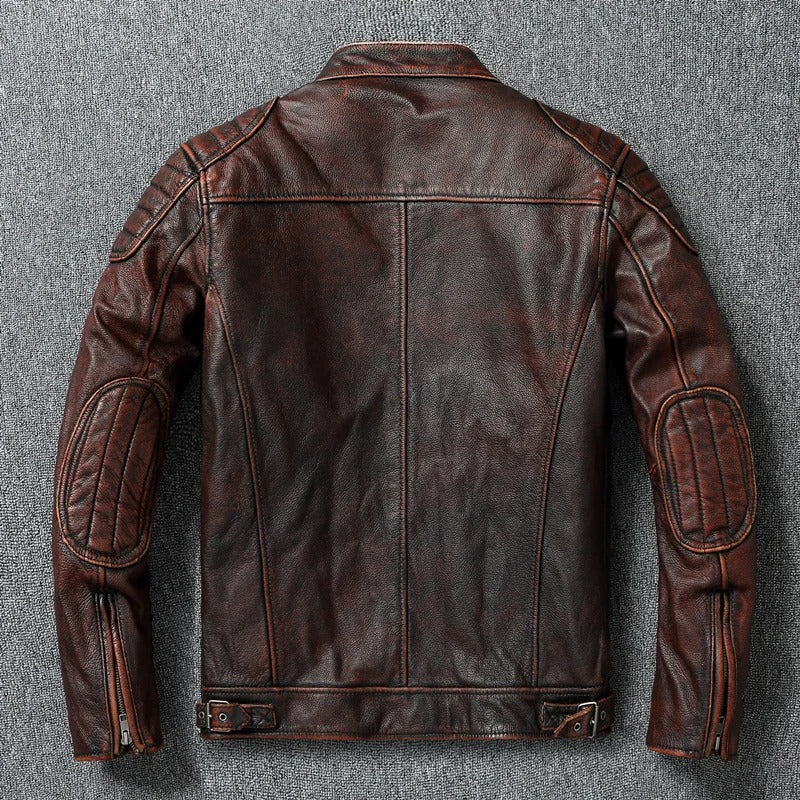 Vintage Leather Jacket | Last Day 80% Off!