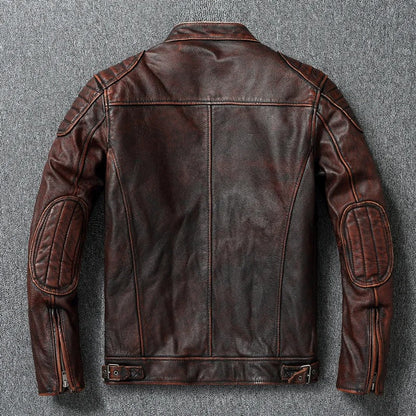 Vintage Leather Jacket | Last Day 80% Off!