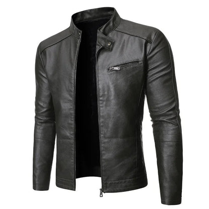 Elegant Leather Jacket | Last Day 80% Off!