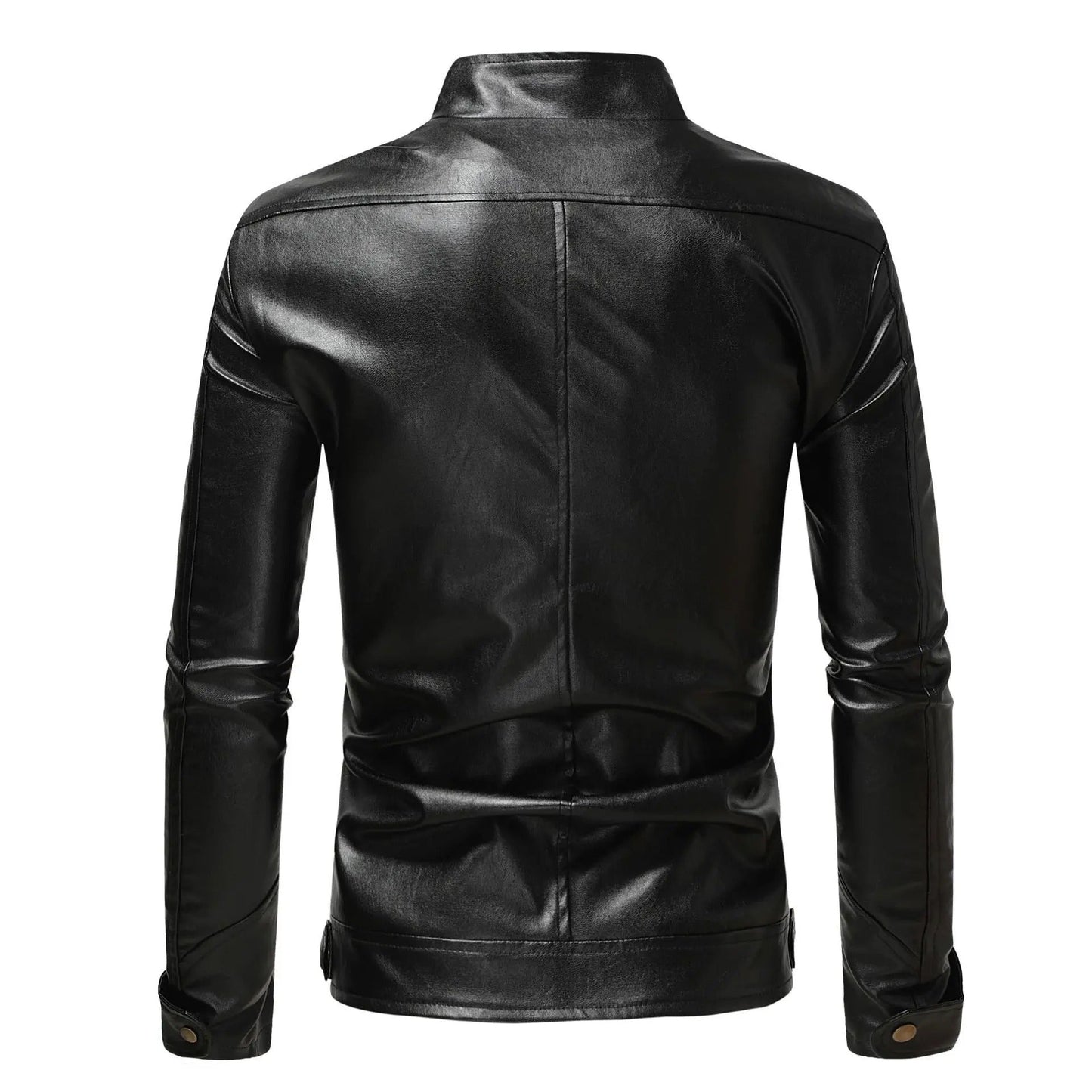Elegant Men's Leather Jacket | Last Day 80% Off!