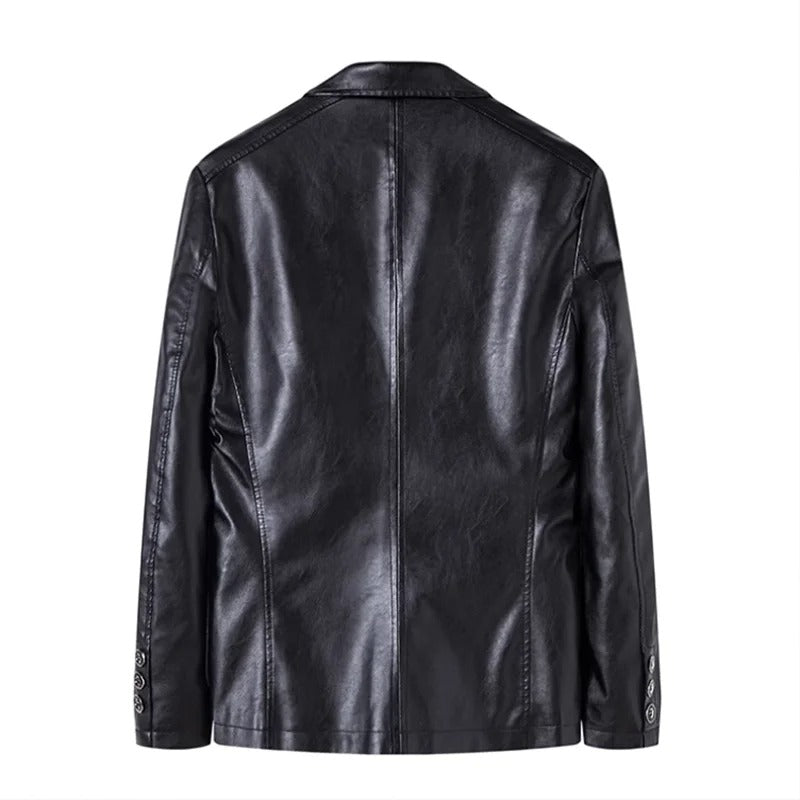 Business Casual Leather Jacket | Last Day 80% Off!