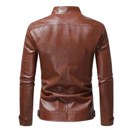 Elegant Men's Leather Jacket | Last Day 80% Off!