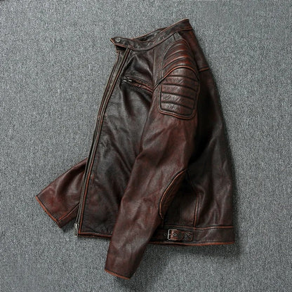 Vintage Leather Jacket | Last Day 80% Off!