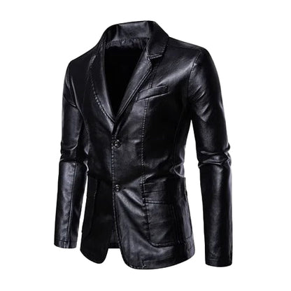 Business Casual Leather Jacket | Last Day 80% Off!