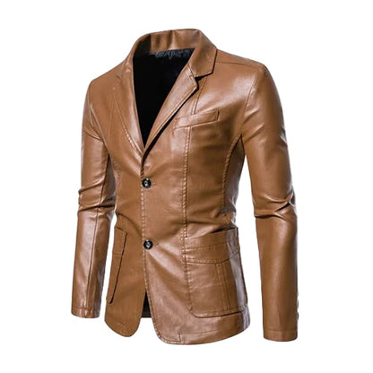 Business Casual Leather Jacket | Last Day 80% Off!