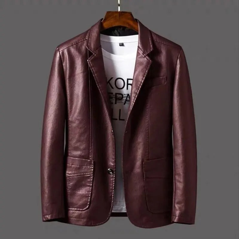 Elliot™ - Stylish Warm Leather Jacket | Last day 80% off!