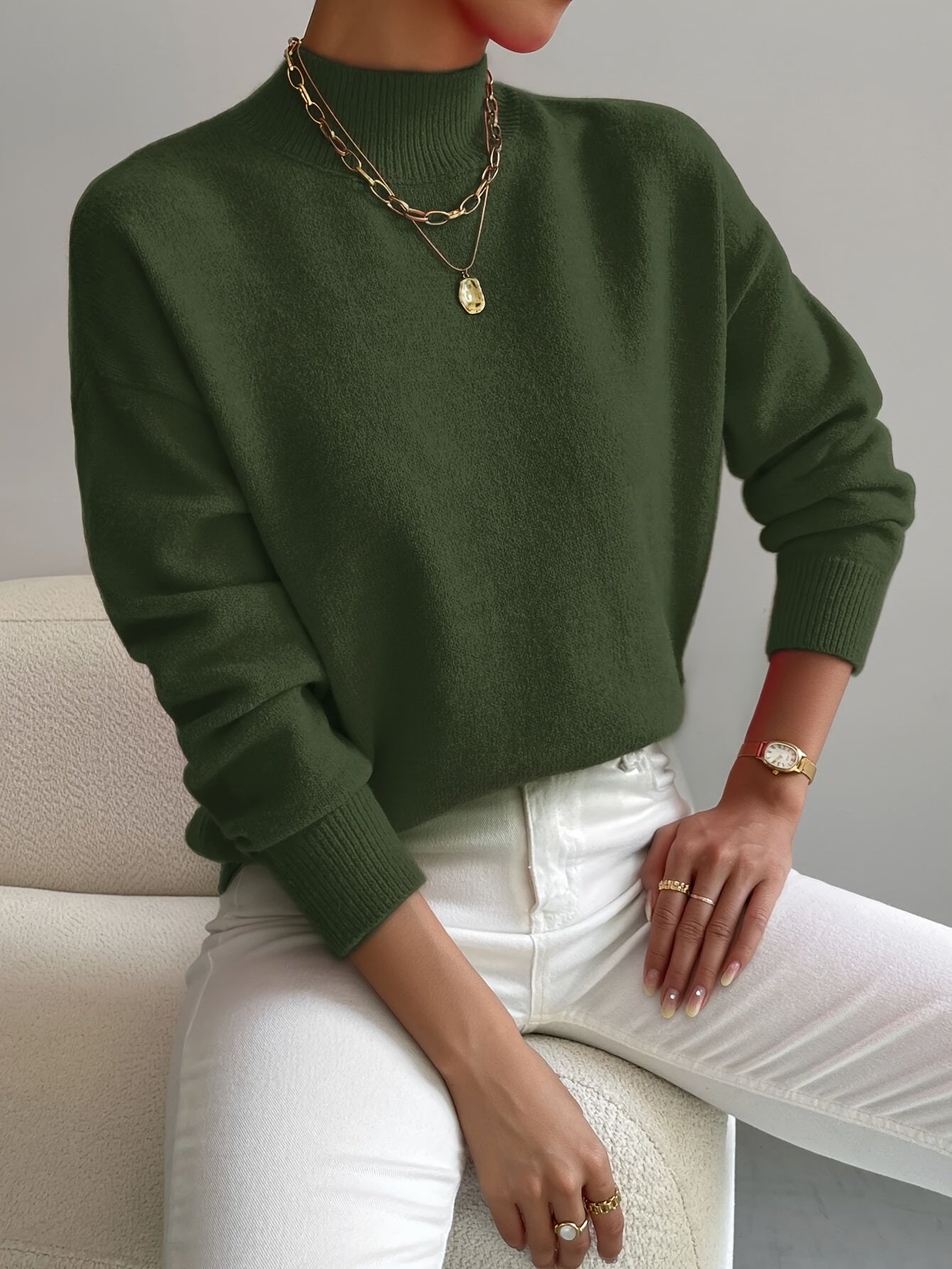 Maria | Elegant and Comfortable Turtleneck | Last Day 80% Off!