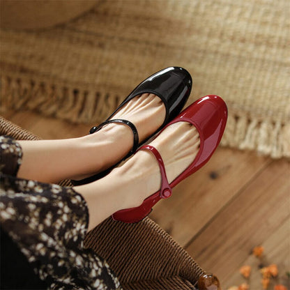 Livy™| Leather Mary Janes | Last Day 80% Off!