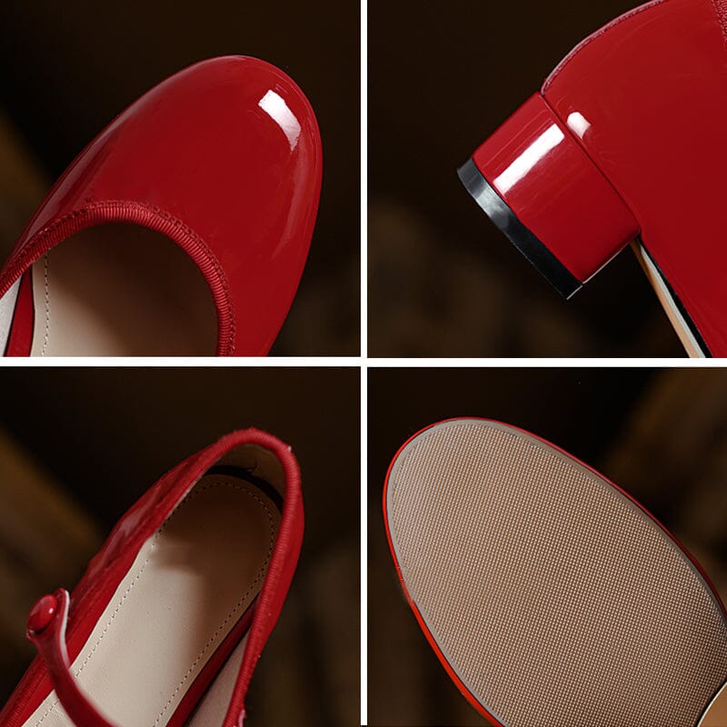 Livy™| Leather Mary Janes | Last Day 80% Off!