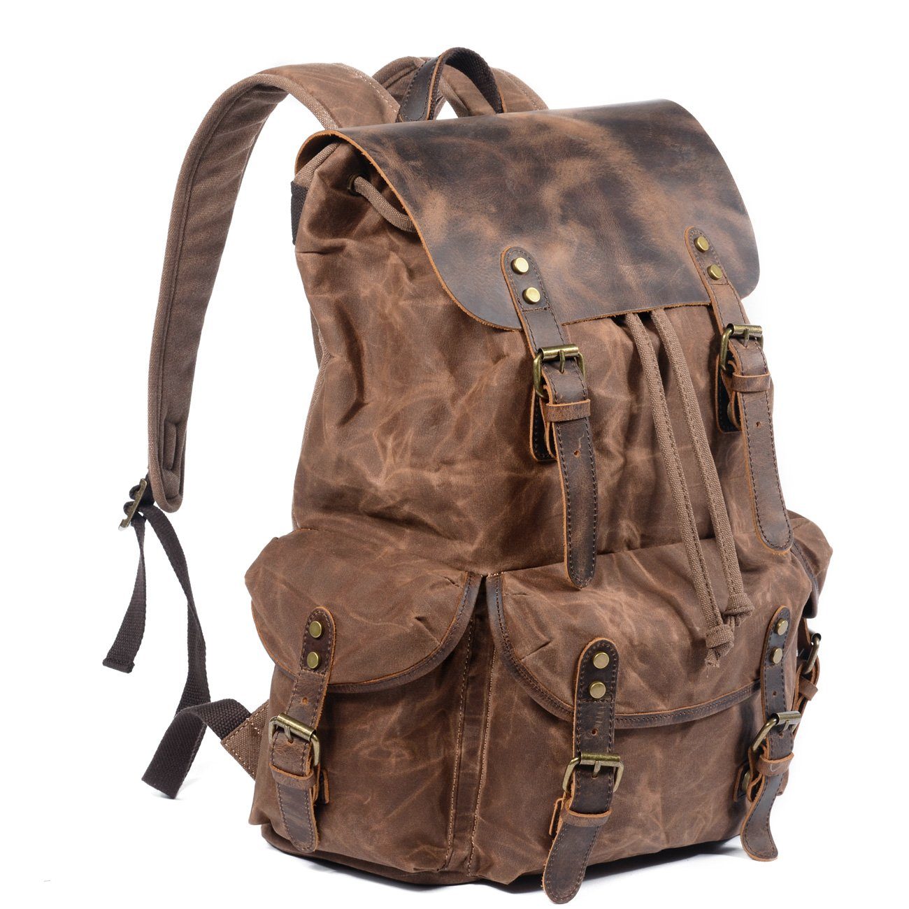 Canvas and Leather Backpack | Salzburg | Last Day 80% Off!