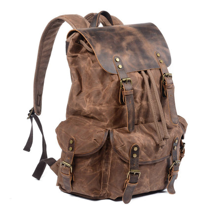 Canvas and Leather Backpack | Salzburg | Last Day 80% Off!