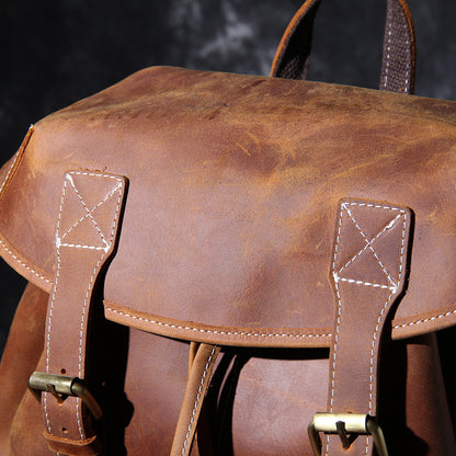 Jeffrey - Durable Classic Leather Knapsack | Last day 80% off!