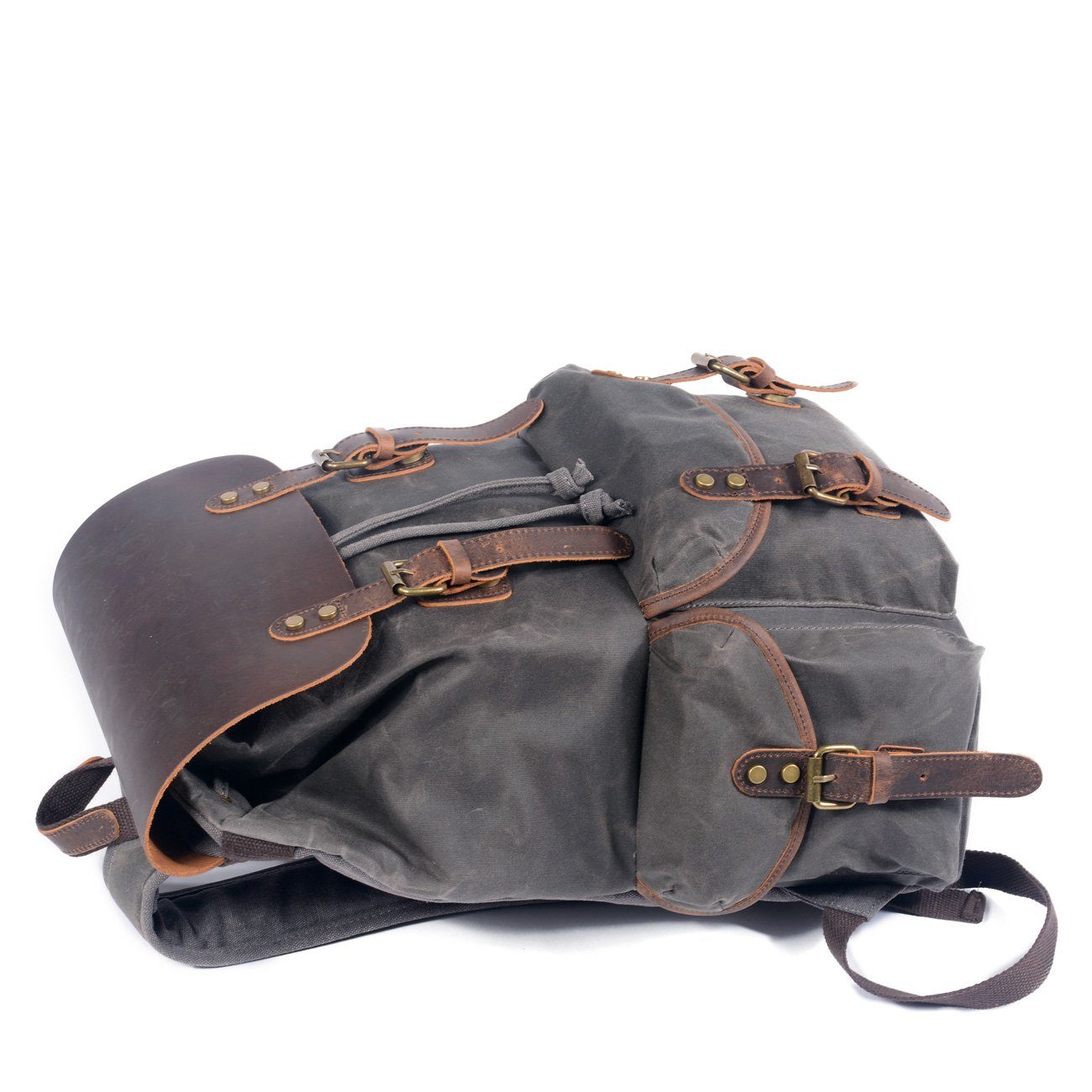 Canvas and Leather Backpack | Salzburg | Last Day 80% Off!
