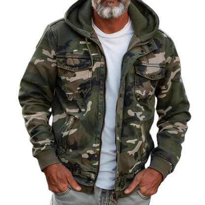 Sami | Jacket with Camouflage Pattern | Last Day 80% Off!