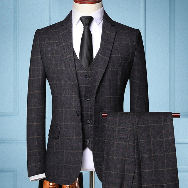 Wilson™ Formal 3-Piece Suit Last day 80% off!