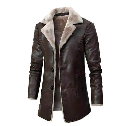 Alexander™ - Vintage Soft Faux Leather Winter Jacket | Last day 80% off!