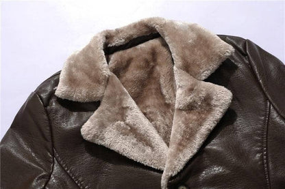 Alexander™ - Vintage Soft Faux Leather Winter Jacket | Last day 80% off!