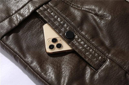 Alexander™ - Vintage Soft Faux Leather Winter Jacket | Last day 80% off!