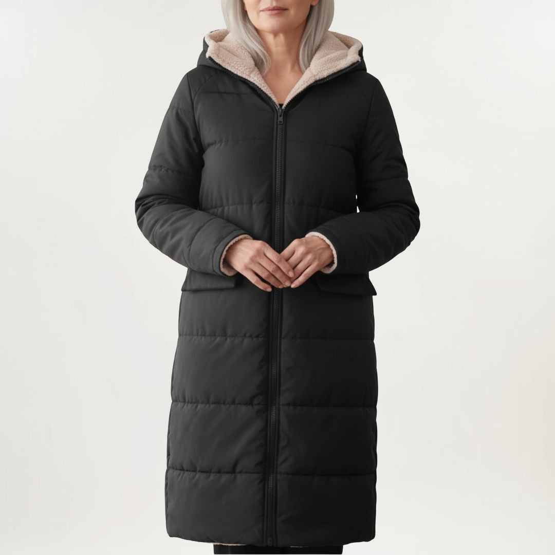 Fairford | Reversible Wool-Lined Puffer Coat | Last Day 80% Off!