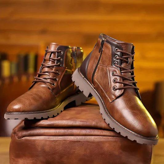 Jethro | Premium Lace-Up Boots | Last day 80% off!