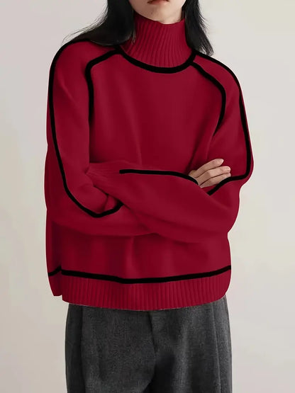 Donna | Elegant Turtleneck sweater | Last Day 80% Off!