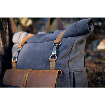 Retro Canvas Backpack | Zurich| Last Day 80% Off!