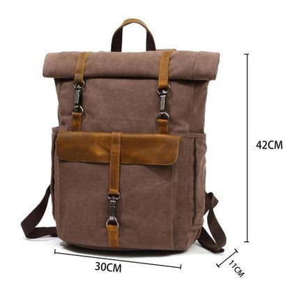 Retro Canvas Backpack | Zurich| Last Day 80% Off!