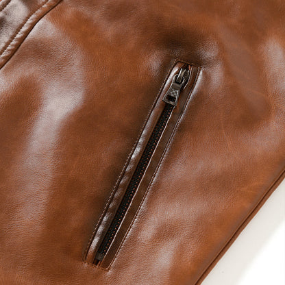 Nico | Cruiser Leather Jacket | Last Day 80% Off!