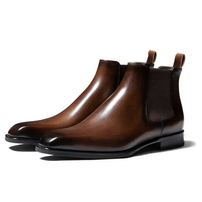 Blake™ Refined Leather Chelsea Boots — Sleek Design with Premium Comfort