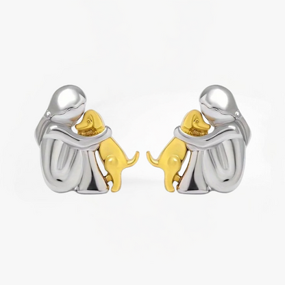 Olivia & Ivy | Dog Embrace Earring | Last Day 80% Off!